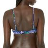Amazon Essentials Women's Bandeau Swim Top, Deep Blue Paisley, X-Small view 3