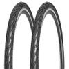 2 Pack Black Wall 700x35c Bike Tires with 2 Inner Tubes and 2 Levers,Road Bicycle Tires for City Commuter Urban Roads Trails Pavement Surface view 4