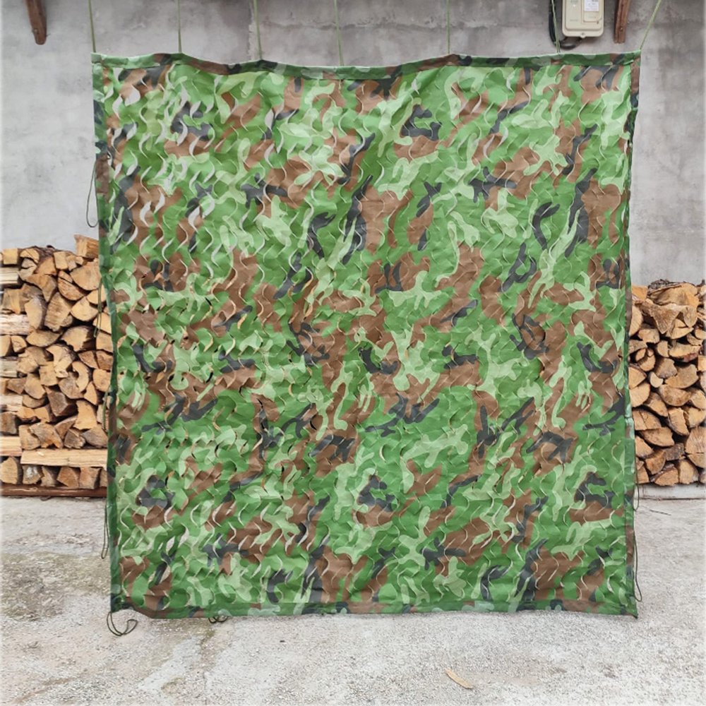 Amadon Outdoor Camouflage Net,Mountain Camo Net,Thickened Sunshade Camo Netting,Military Camouflage Netting,Multi-Size,Customizable,Suitable for Camping,Hunting,Decoration,etc. (13.1x26.2ft)