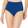 Amazon Essentials Women's High Waist Swim Bottom (Available in Plus Size), Deep Blue, Large view 1
