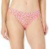 Amazon Essentials Women's Classic Bikini Swimsuit Bottom, Pale Peach Micro Floral, XX-Large view 1