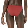 Amazon Essentials Women's Side Tab Bikini Swimsuit Bottom, Brick Red, Large view 3