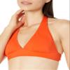 Amazon Essentials Women's Light-Support Padded Tie Halter Bikini Swimsuit Top (Available in Plus Size), Orange, XX-Large view 4