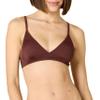 Amazon Essentials Women's Light-Support Classic Bikini Swimsuit Top, Deep Brown, X-Small view 1