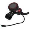 VBESTLIFE Electric Thumb Throttle with LCD Display, Electric LCD Display Meter with 5P Connector 24V 36V 48V 60V Control Panel for 22.2mm Electric Scooter view 1
