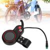 VBESTLIFE Electric Thumb Throttle with LCD Display, Electric LCD Display Meter with 5P Connector 24V 36V 48V 60V Control Panel for 22.2mm Electric Scooter view 2