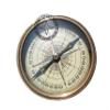 Antique Brass Pocket Sundial Compass for Navigation for Outdoor Activities Camping Hiking 3 inch view 3