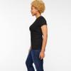 LAT Women 100% Cotton Jersey Crew Neck Short Sleeve Tee (3516) Tradewind, S view 4