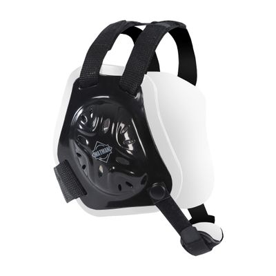 Matman Triforce Adult Wrestling Headgear Men & Womens Lightweight & Ergonomic Ear Guards for Wrestling, BJJ & MMA (Black/White)