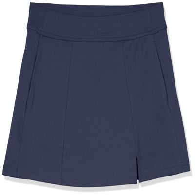 Callaway Girls' Pull-on Golf Skort with Truesculpt, Stretch Knit Fabric, Moisture-Wicking, Sun Protection, Peacoat, X-Small