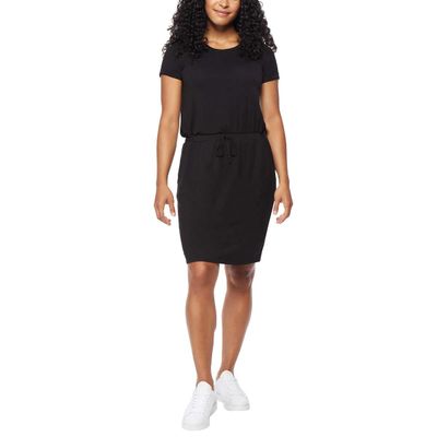 32 DEGREES Womens Soft Lux Dress,Black,X-Large