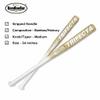BAMBOOBAT Adult White Handle/Brown Barrel Trifecta Softball 1 Year Warranty (TRI-HWBG-34-30SB) view 2