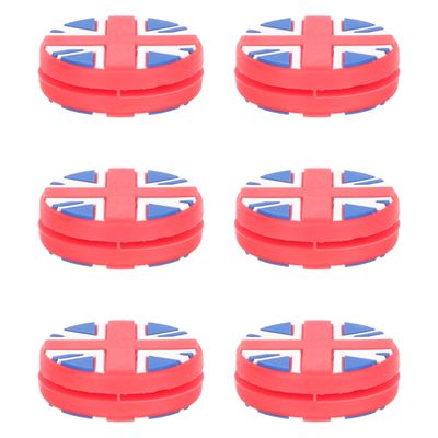 Tennis Racket Vibration Dampener 6pcs Set Lightweight and Portable Comfortable Play