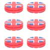 Tennis Racket Vibration Dampener 6pcs Set Lightweight and Portable Comfortable Play view 1