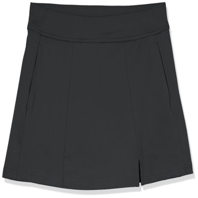 Callaway Girls' Pull-on Golf Skort with Truesculpt, Stretch Knit Fabric, Moisture-Wicking, Sun Protection, Caviar, Small