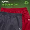 RBX Boys Sweatpants, 2-Pack Performance Joggers, Elastic Waist & Pockets view 3