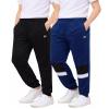 RBX Boys Sweatpants, 2-Pack Performance Joggers, Elastic Waist & Pockets view 1