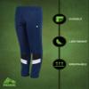 RBX Boys Sweatpants, 2-Pack Performance Joggers, Elastic Waist & Pockets view 4