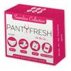 Emergency Panties 3in1 Hygiene Kit Includes Seamless Bikini Underwear, Fresh Wipe & Liner Accidents Travel On-The-Go Toiletry Kit White view 1