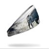 JUNK Brands Big Bang Lite Headband - Moisture-Wicking, Performance Fabric, Non-Slip, Sports Sweatband for Men & Women - One Size - Bison Mountains view 2