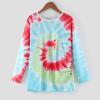 Girls Casual Short Sleeve T Shirts Crewneck Tunic Tops 4-13Y Kids Button Striped Tee Blouses Summer (BM5-Red, 6-7 Years) view 3