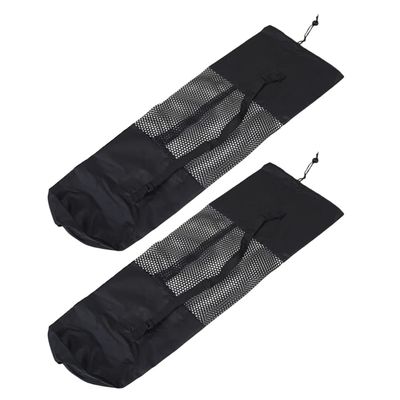 Veemoon Womens Sling Bag Womens Sling Bag Yoga Mat 2Pcs Exercise Yoga Mat Carrier Carry with Pockets and Adjustable Strap Carrying Rose
