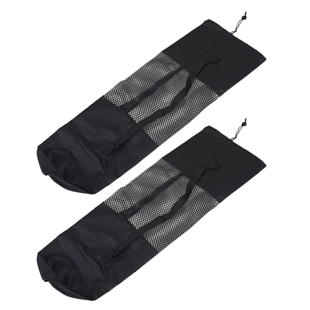 Veemoon Womens Sling Bag Womens Sling Bag Yoga Mat 2Pcs Exercise Yoga Mat Carrier Carry with Pockets and Adjustable Strap Carrying Rose