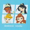 Disney Girls Princess Cinderella, Belle, Tiana T-Shirt, Turquoise (G4-16), 4-5 US view 2