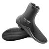 Tilos TruFit Dive Boots - Ergonomic Scuba Booties, 5mm Tall Titanium Boot, Mens 10 / Womens 11 view 1