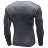 SPVISE Grey Compression Shirt Men, Workout Long Sleeve T-Shirt Tops Spandex Undershirts Cool Sports Gear for Running Yoga Gym view 4
