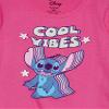 Disney Girls Lilo & Stitch T-Shirt - Toddler 4-16 T Shirt, Hot Pink (G4-16), 6 US view 2