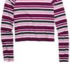 Epic Threads Big Girls Striped Top Dark Purple Size Medium view 3