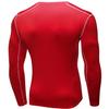 SPVISE Red Compression Shirt Long Sleeve Men Athletic Tops Moisture Wicking Sports Undershirt for Cycling Football Yoga Gym view 4