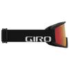 Giro Semi Ski Goggles - Snowboard Goggles for Men, Women & Youth - Black Wordmark Strap with Amber Scarlet/Clear Lens view 4