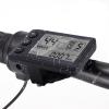 Bike Computer, S866 Bike Speedometer LCD Display Meter IP65 Waterproof Cycling Odometer, 24V 36V 48V Control Panel with SM Plug for Handlebars Mounting view 1