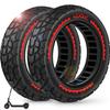 BANGTING 2PCS Upgrade 50/75-6.1 Scooter Off-road Solid Tires, 8.5x2 inches Tires Tubeless for Gotrax GXL V2/XR/APEX, 8 1/2 x2 Tire Replacement for Hiboy S2, Xiaomi 3 Lite/3/Pro 2/1s/M365 view 1