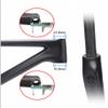 HSQMA Bike Rigid Fork 26/27.5/29 Inch Carbon Fiber Mountain Bike Disc Brake Front Fork 1-1/8 Straight Tube Threadless Fork Quick Release 9mm view 3