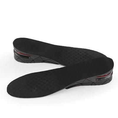 cn herb Detachable Combination Pad Two-layer Inner Heightening Men's Women's Invisible Sports Inner Increase (black)