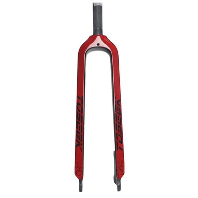 HSQMA Bike Rigid Fork 26/27.5/29 Inch Carbon Fiber Mountain Bike Disc Brake Front Fork 1-1/8 Straight Tube Threadless Fork Quick Release 9mm