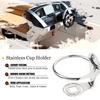 AMYSPORTS Ring Stainless Drink Holder Marine Yacht Steel Cup Holders Boat Universal Hardware Drink Holder Deck view 2
