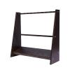 CNCEST 10-Hole Billiard Cue Rack, Multifunctional Wood Pool Stick Stand Holder Cue Holder Floor Standing Pool Cue Rack for Fishing Rods/Golf Club, 7.87"x23.62"x22.44", Hole Diameter: 3.5cm/1.38inch view 3
