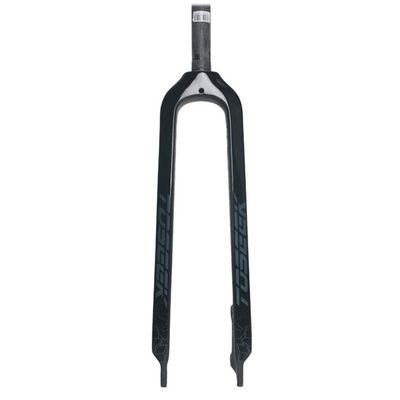 HSQMA Bike Rigid Fork 26/27.5/29 Inch Carbon Fiber Mountain Bike Disc Brake Front Fork 1-1/8 Straight Tube Threadless Fork Quick Release 9mm