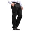 Men Pants Dress Classic Slim Fit Comfort Suit Premium Casual Pant (Black-42W x 30L) view 1
