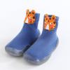 Toddler Baby Boys Girls Solid Warm Knit Soft Sole Rubber Shoes Socks Slipper Slippers for Men Non Slip (Blue, 18) view 2