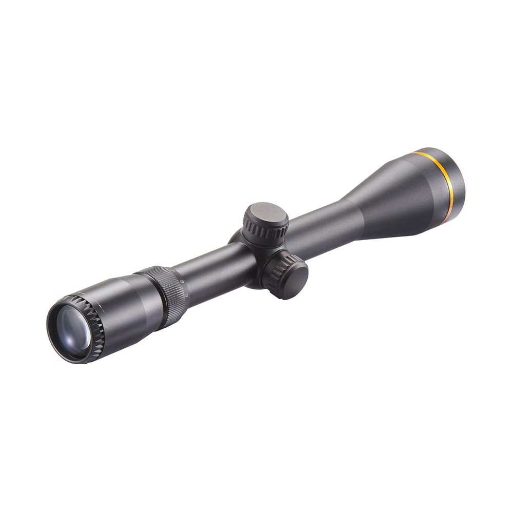 Lancer Tactical 3-9x40 Airsoft Scope with Gold Ring and Mount (Color: Black)