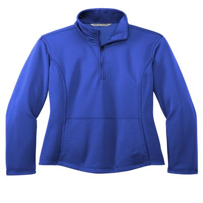 Port Authority Women's Smooth-Fleece Quarter-Zip Pullover
