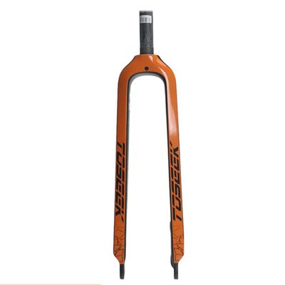 HSQMA Bike Rigid Fork 26/27.5/29 Inch Carbon Fiber Mountain Bike Disc Brake Front Fork 1-1/8 Straight Tube Threadless Fork Quick Release 9mm