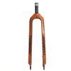HSQMA Bike Rigid Fork 26/27.5/29 Inch Carbon Fiber Mountain Bike Disc Brake Front Fork 1-1/8 Straight Tube Threadless Fork Quick Release 9mm view 1