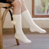 Kids Toddler Baby Princess Solid Girls Socks Stockings Length Mid-Calf Sock Knee-High Baby Care New (Beige, 2-4 Years) view 2