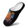 Basketball Men's House Slippers Warm Slip Home Shoes for Indoor Outdoor with Rubber Sole 13-1446-47 view 3